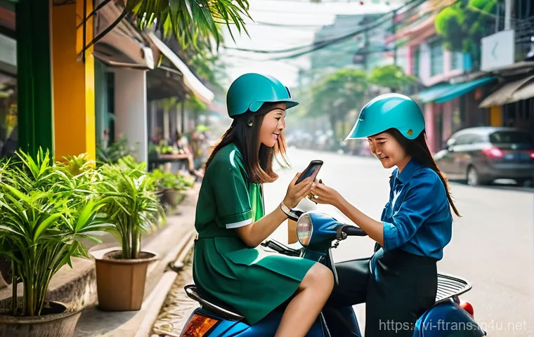 모빌리티 서비스 사례 - **Prompt:** A cozy and brightly lit apartment living room in Hanoi, Vietnam. A cheerful young Vietna...