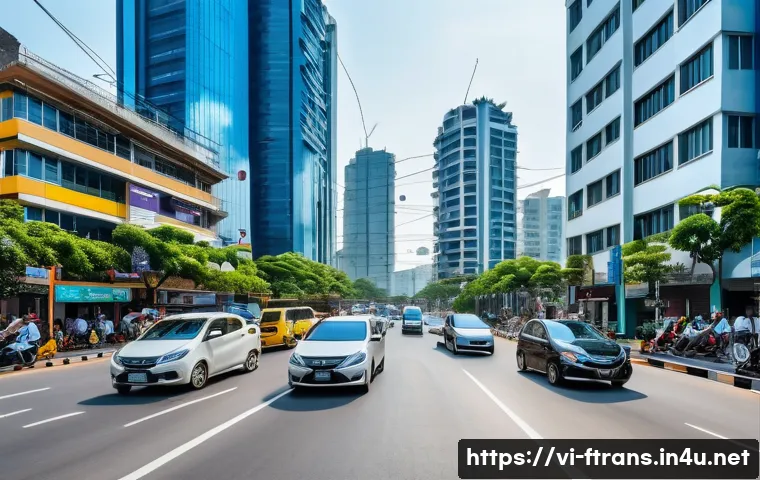 교통 데이터 분석 - A busy urban intersection in Ho Chi Minh City equipped with multiple advanced IoT traffic sensors an...